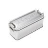 Caja de Empaque Popular de Pastel de Piña, Caja de Hojalata, Caja de Hojalata Rectangular con Doble Cierre, Caja de Hojalata para Tiramisú, Caja de Regalo para Café