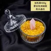 Difusor de piedra de cristal natural piedra en bruto decoración del hogar frasco de almacenamiento aromaterapia piedra mineral de cristal sal de vinagre de rosa piedra triturada