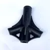 Tenda de montanhismo para exterior, toldo, conexões plásticas, tipo Y de duas vias, tipo Y de três vias, diâmetro desigual, tipo Y de quatro vias, etc.. peças de reparo para conectores de quatro vias