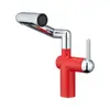 Lavabo estilo Dopamina con brazo mecánico giratorio multidireccional, grifo de agua fría y caliente, grifo de lavabo de baño, para uso doméstico