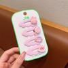 Accesorios para el cabello de niña, lindo flequillo de dibujos animados, horquilla rota, clip BB, horquilla para niña, tocado, horquilla de acabado dulce para niña