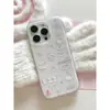 Capa de iPhone Imd de Camada Dupla com Tema de Gato Adequada para iPhone 17/15 Pro Max, Capa Líquida Cartoon de Cobertura Total para 14/13