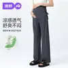 Pantalones de Maternidad Jq Jingqi para Otoño, Pantalones de Pierna Ancha de Algodón Puro para Mujeres Petites, No Aprietan la Barriga durante el Embarazo, Pantalones Largos para Mujeres Embarazadas, Ropa de Maternidad de Invierno