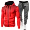 Sudadera Deportiva con Forro de Polar de Puntos Ondulados para Hombre y Mujer Otoño e Invierno 2024 Traje de Chándal con Cremallera de Puntos y Color Sólido para Hombre