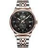 Reloj de Hombre Marca Suiza Resistente al Agua Luminoso de Moda Cuarzo Transmisión en Vivo Dropshipping