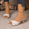 Sandalias Casuales Cómodas de Moda para Mujer Talla Grande de Comercio Exterior Verano 2026 Slip-On Talla Única para Todos