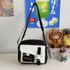 Bolso lindo de estilo japonés para mujer, sencillo, femenino, bandolera de alto valor, ins, fresco, dulce, para estudiante, color caramelo, bandolera