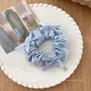 Diadema de Encaje de Alta Gama para Mujer, Elegante y a la Moda, Cuerda para el Cabello de Bola, Lazo de Hada, Accesorios para el Cabello de Tela