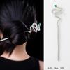 Lírio do vale franja strass rabo de peixe grampo de uma palavra bola redonda coque liga haste de cabelo novo estilo chinês garfo de cabelo feminino