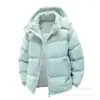 Suministro exclusivo transfronterizo de abrigos de algodón engrosado y chaquetas de pana para hombres y mujeres, abrigos de algodón con capucha cálidos y a prueba de frío de invierno para parejas
