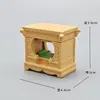 Escenas de Muebles en Miniatura Estilo Antiguo, Mesas, Sillas, Camas, Gabinetes Miniatura Estilo Chino Nuevo, Adornos de Paisajismo DIY para Casas de Muñecas, Accesorios para Fotos