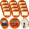 Marcos de Fotos de Madera con Temática de Pelotas, Productos de Madera con Temática Deportiva, Adornos de Escritorio, Regalos Conmemorativos para Jugadores, Productos de Madera, Artículos Populares de Venta Transfronteriza