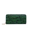 Suministro Transfronterizo Cartera Estampada de Longitud Media, Bolso de Mano Largo de Moda con Estampado de Nubes, Cartera de Gran Capacidad, Billetera para Monedas