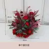 Nuevo Estilo Chino Señal de Agua Artificial Juego Completo de Trípode Floral Bolsa de Papel Combinación de Flores Celebración de Inauguración de Exposición Metabo