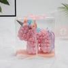 Presente para o Dia do Professor, Presente de Aniversário, Caixa de Presente Unicórnio Rosa Flor Eterna Famosa na Internet para Meninas, Boneca para Meninas