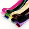 Cinta de terciopelo de color no elástica de 1 cm x 2 cm de ancho, cinturón de terciopelo, tela flocado con cinta de lana, DIY para ropa