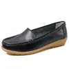Talla Grande 35-43 44 Piel de Vaca Zapatos de Madre Zapatos de Maternidad de Piel de Vaca Zapatos Casuales para Mujer
