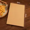 Almofada de Papel Absorvente de Óleo Comercial para Salgadinhos Fritos, Papel de Prato à Prova de Óleo para Pão, Papel Manteiga para Assar, Especial para Frango Frito na Cozinha