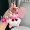 Cadena de Color Colgante de Peluche Comercio Exterior Muñeca Linda Regalo Muñeca Pequeña Cadena Colgante para Teléfono Móvil Muñeca Muñeca
