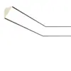 Luminária de Teto para Sala de Estar Montada na Superfície com Canaleta de Luz de Canto Embutida, Moldura de Gesso para Cantos, Canaleta de Alumínio, Moldura de Canto de Teto, Luz Linear, Luz Linear para Cantos de Parede