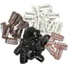 Pin para Boina 3.2U Pin BB de Forma Seis Dientes Herramienta para Pelucas Accesorios Extensiones de Cabello Pasador Accesorio para el Cabello DIY Pin para el Cabello Personalizado