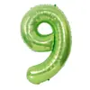 Globos de Aluminio con Números Grandes Versión Americana de 40 pulgadas para Decoración de Fiesta de Cumpleaños Globos de Aluminio con Números