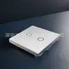 Carcasa de Interruptor de Pared Inteligente Wifi Tipo 86, Marco de Aleación de Aluminio 86 Pantalla Táctil Multifunción