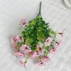 Flores Artificiales listas para usar del Fabricante Eucalipto Violeta Amazon Cruce de Fronteras Más Vendido Ramo de Flores Artificiales Decoración de Flores de Malla