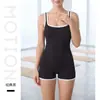 Traje de yoga de una pieza de alta calidad para mujer, body deportivo para fitness con espalda descubierta, mallas deportivas para baile con almohadilla en el pecho, traje para yoga aéreo