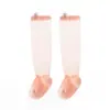 Calcetines Largos para Bebé Verano Algodón Ultra-delgados Malla Calcetines Anti-mosquitos para Bebé Hasta la Rodilla Sin Presión Piernas Calcetines de Aire Acondicionado Calcetines Sin Costuras