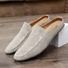 Nuevos Mocasines para Hombre 2024, Piel Suave, Suela Blanda, Zapatos Casuales de Piel, Zapatos Perezosos Slip-On para Hombre, Zapatos Planos Estilo Británico
