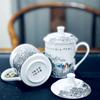 Jingdezhen Cerâmica Xícara de Água Xícara de Chá Esmalte Cor Paisagem Master Boutique Escritório Xícara de Chá para Xícara Caixa de Presente Embalagem