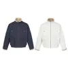 Ropa Vintage 2025 Invierno Nuevo Modelo Bomber Cuello Alto Chaqueta de Vuelo con Forro Polar para Hombres y Mujeres