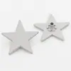 Botón de presión metálico de estrella de cinco puntas de colores para abrigo de mujer hebilla femenina abrigo acolchado abrigo gabardina botón de presión hebilla decorativa