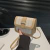 Bolso de mujer moderno con costuras tejidas, bolso pequeño cuadrado elegante y moderno, bolso de hombro personalizado, bolso cruzado