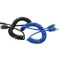 Suministro Transfronterizo de Cable de Datos de Resorte Tipo-C de Cobre Puro, Cobre Puro Engrosado, Cable de Carga Retráctil de Carga Rápida Personalizable para Coche