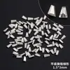 Zircônia Geométrica Irregular Banhada Diamantes de Zircônia com Fundo Plano Multifacetados Super Brilhantes Diamantes para Nail Art DIY Cristal Sintético Zircônia