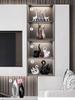 Adornos de Cerámica de Escritorio para Porche Nórdico Accesorios para el Hogar Decoraciones para Sala de Estar Mueble de TV Vinoteca Decoración para el Hogar