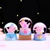 Ornamentos de Mesa Criativos, Bola de Cristal com Som de Golfinho, Decorações Luminous de Desenho Animado Fofas, Brinquedos da Moda para Amigos