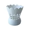 Porta-canetas criativo em formato de peteca, ornamento de mesa para organização, material de escritório, organizador de pincéis de maquiagem