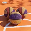 Baloncesto de Cuero Genuino Talla 7 Tamaño Estándar de Baloncesto 5 Baloncesto de Cuero de Vaca para Adultos, Estudiantes y Niños, Adecuado para Uso en Interiores y Exteriores, con Servicio de Grabado Disponible
