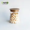 Botella de plástico transparente de 280 ml frasco para regalo frasco sellado grado alimenticio para comida de mascotas frasco de plástico para frutos secos caja de plástico redonda