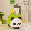 Porta-Canetas Ornaments Criativos de Panda Desenho Animado Fofo Decorações de Armazenamento para Mesa de Escritório em Casa Lembranças Presentes Atacado