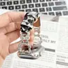 Adecuado para Apple Watch S12 Ultras10 Otoño e Invierno Correa de Cuero S98Se Pulsera de Muñeca para Niñas Correa de Reloj