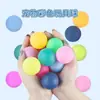 Directo del fabricante: Juguete de oruga elástica con bola para gato, accesorio de varita teaser de oruga arcoíris para gato, juguete para mascotas