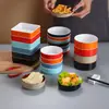 Restaurante de Platos al Vapor Liuyang Plato Comercial Melamina Comida Rápida Cantina Plato Pequeño Vajilla Especial Creativa Bol para Salsas de Hot Pot