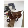 Bolsa de ombro retrô de alta qualidade para mulheres, nova coleção 2026, bolsa de mão de luxo nicho, bolsa de ombro, bolsa transversal para o outono/inverno