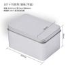 Caja de hojalata personalizada con caja de hojalata para embalaje de unidad USB, caja de hojalata cuadrada para insignia, lata rectangular personalizada con logotipo personalizado