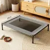 Cama de Acampamento de Verão para Pet, Cama Elevada Respirável para Cachorro, Adequada para Todas as Estações, para Cães de Porte Pequeno e Médio, Cama Respirável Lavável para Cachorro