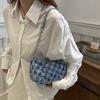 Bolso Bandolera Pequeño Commuter de Estilo Occidental 2024 Nuevo Estilo Coreano Ins Bolso Media Luna Personalizado Bolso de Hombro Niche de Moda para Mujer